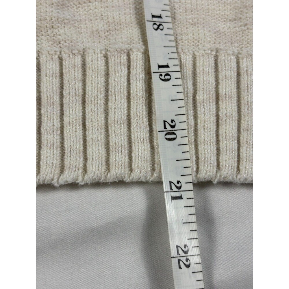 NIC+ZOE Sweater Womens M Geometric Colorblock Cotton Blend Art To Wear Pullover - Picture 15 of 16